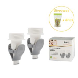 Breastmilk Storage Bag Adapter 2PCS